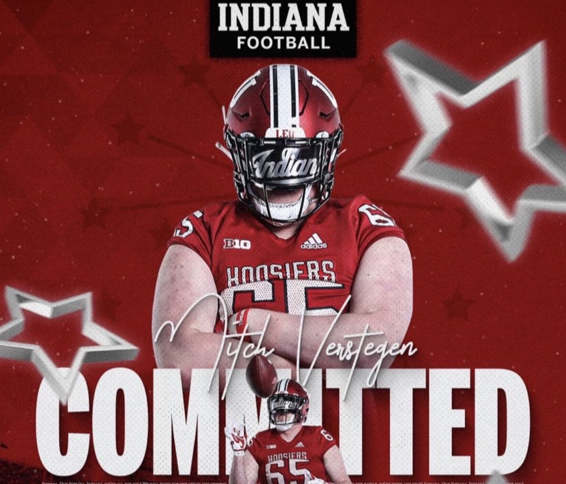 Indiana football lands 2024 OL commitment from Mitch Verstegen