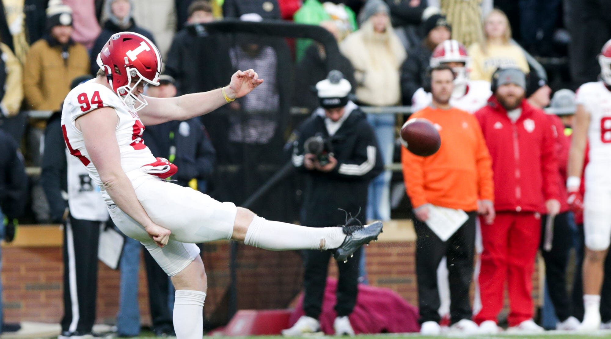 James Evans, Indiana Football