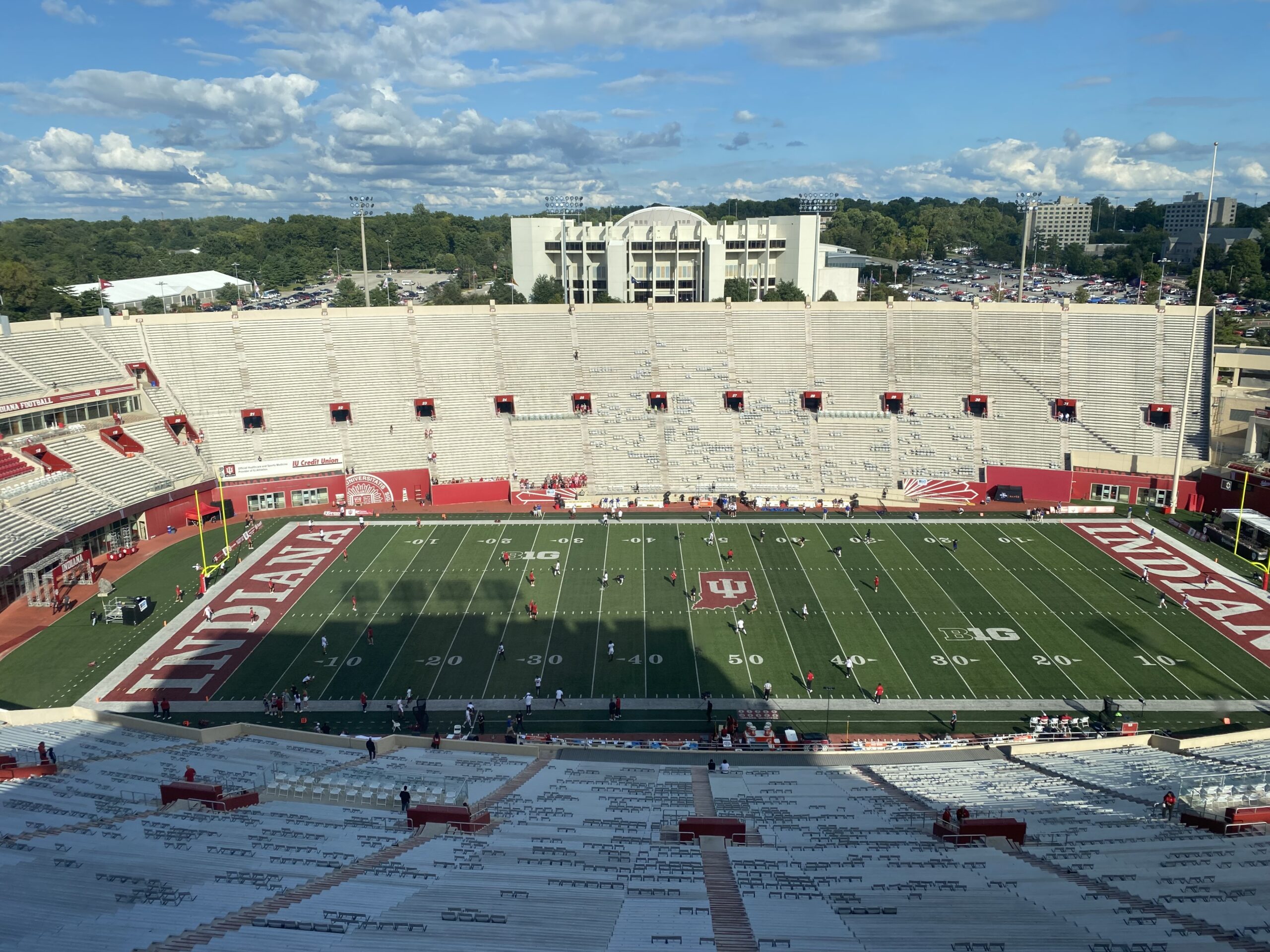 Memorial Stadium, Indiana football