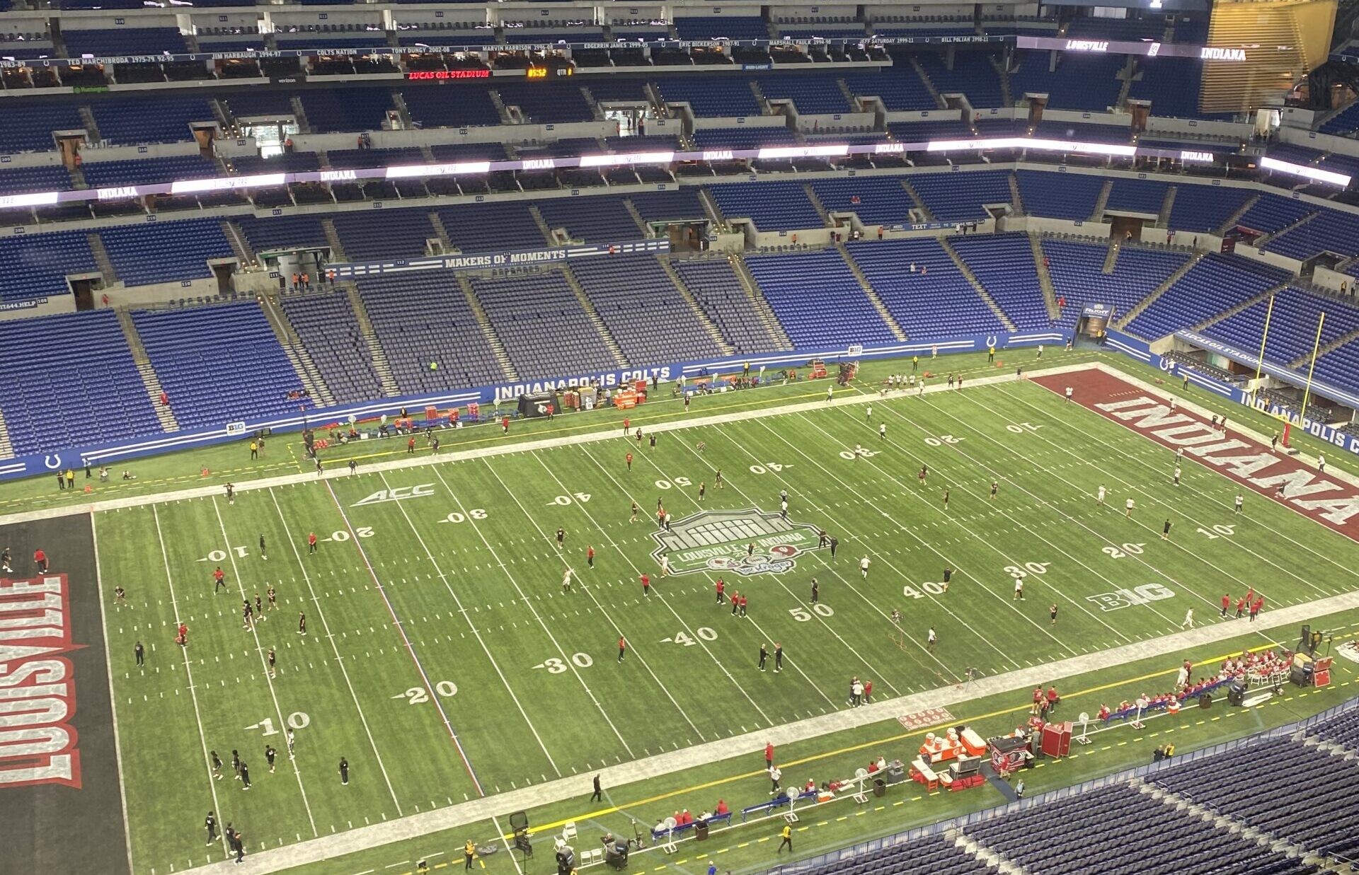 Indiana vs. Louisville Football - Lucas Oil Stadium