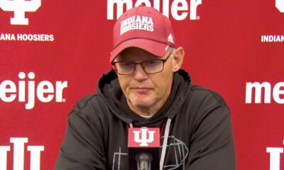 Indiana football head coach Tom Allen