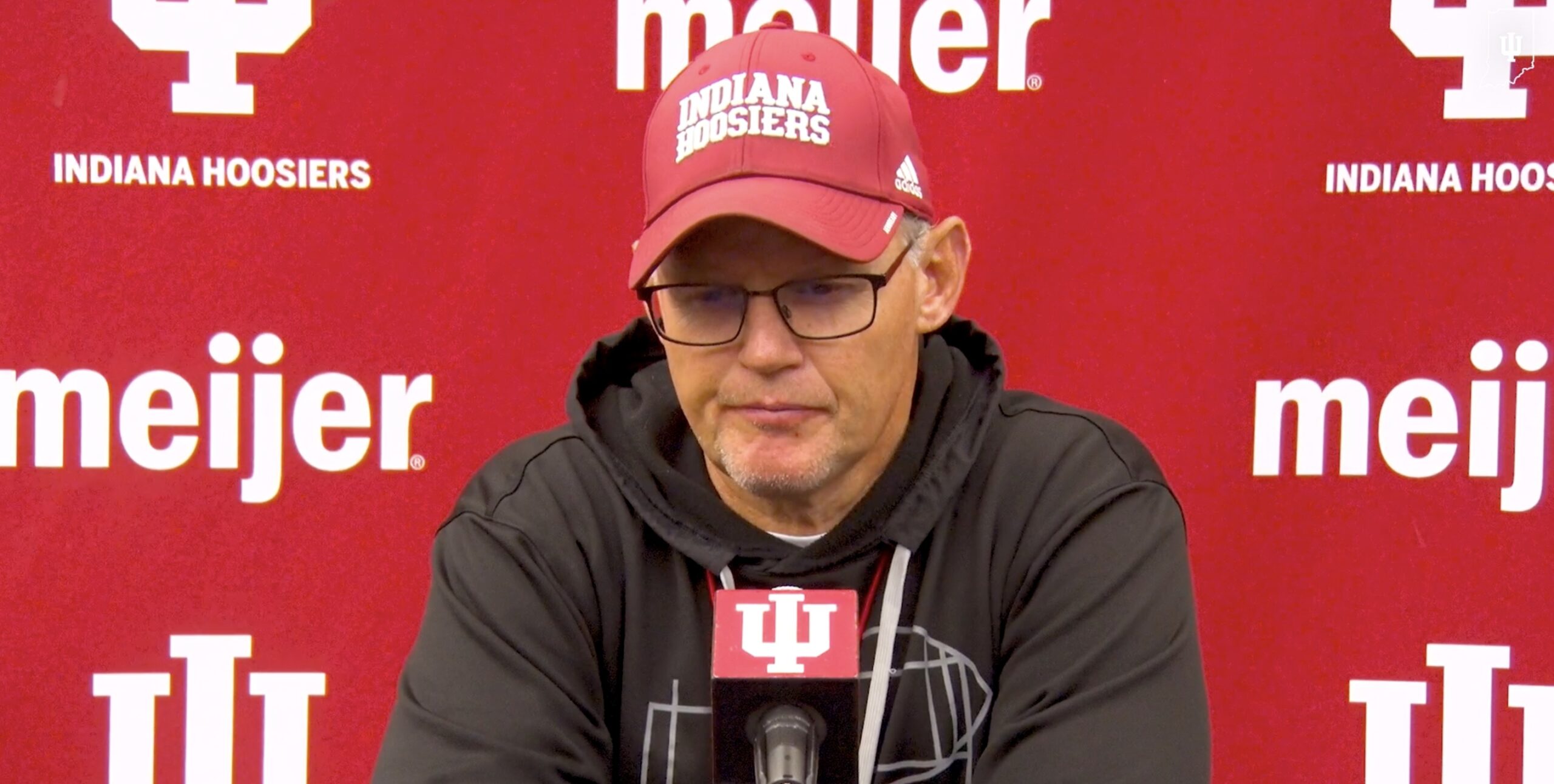 Indiana football head coach Tom Allen