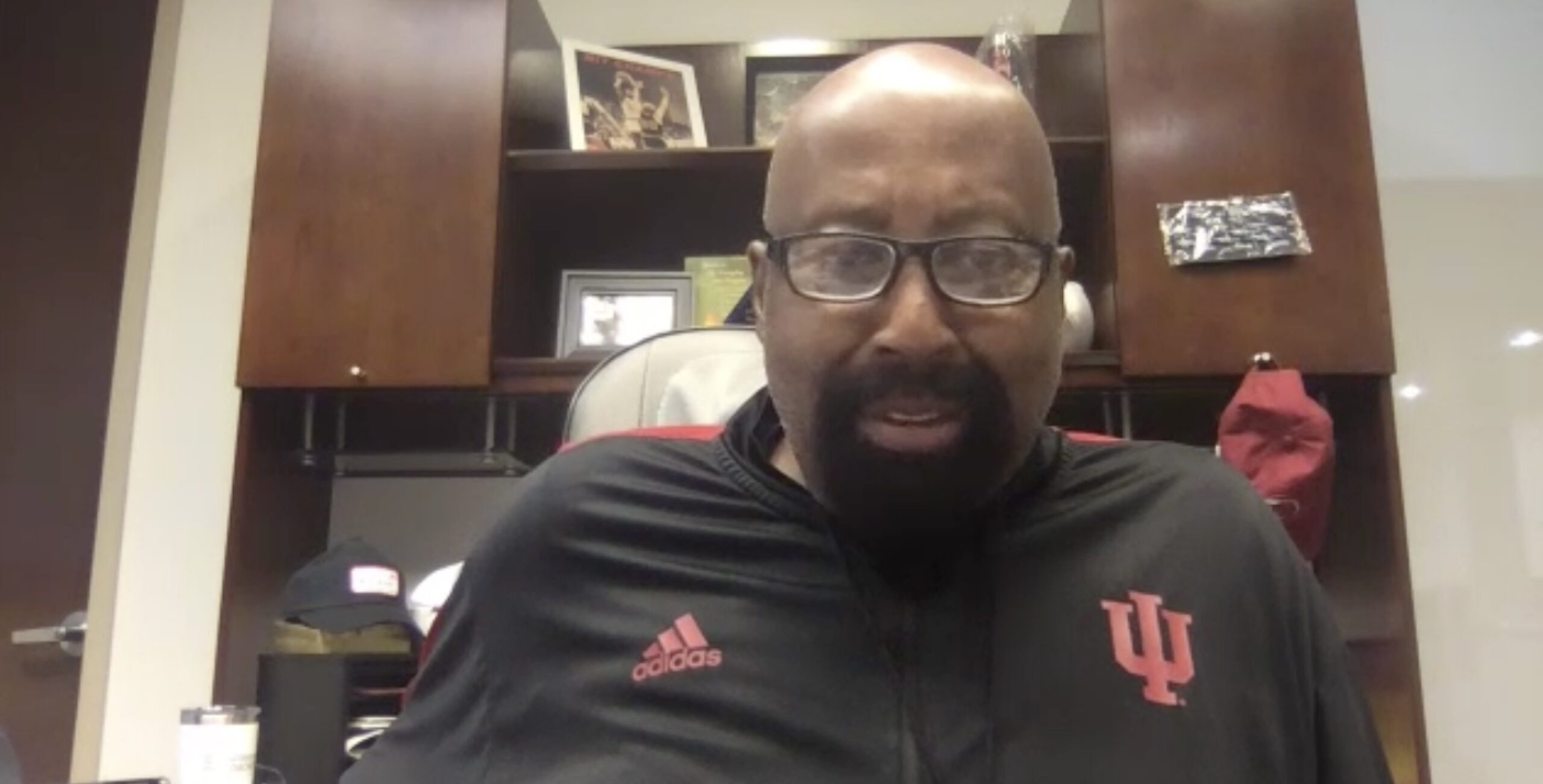 Indiana basketball head coach Mike Woodson