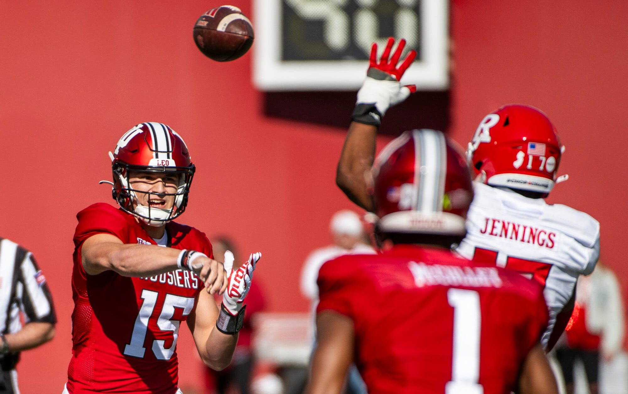 Indiana football quarterback Brendan Sorsby