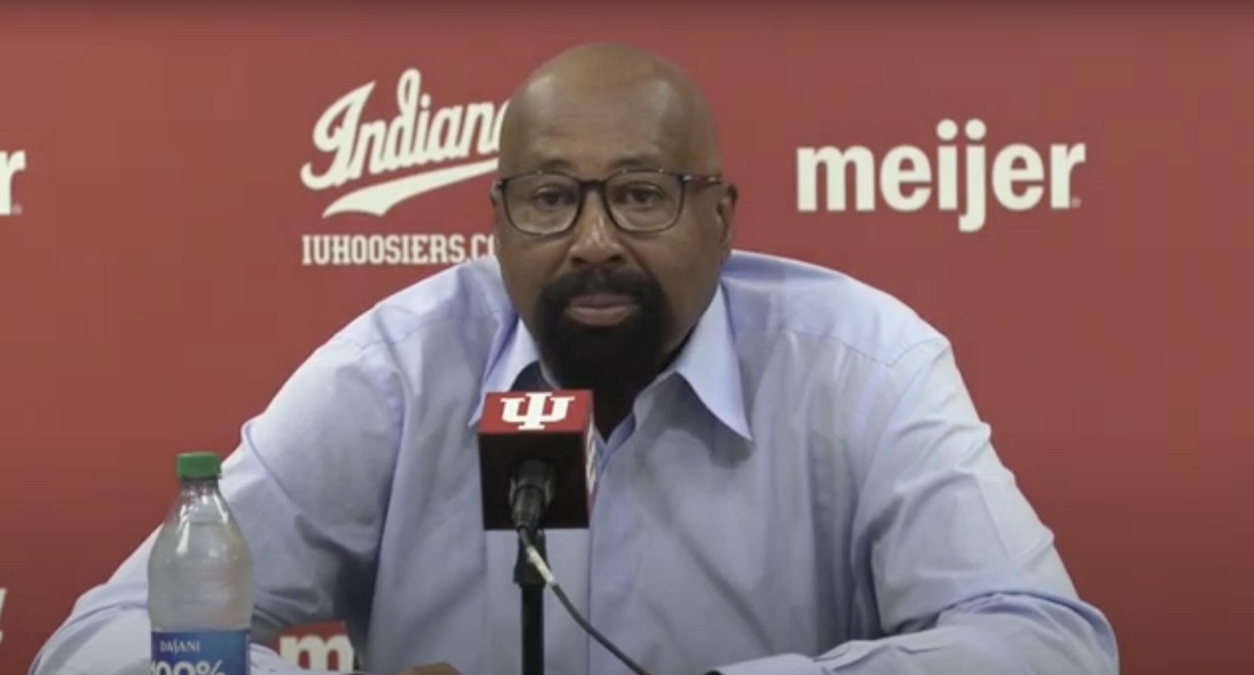 Indiana basketball head coach Mike Woodson