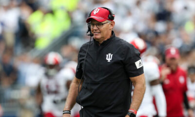 Indiana football head coach Tom Allen