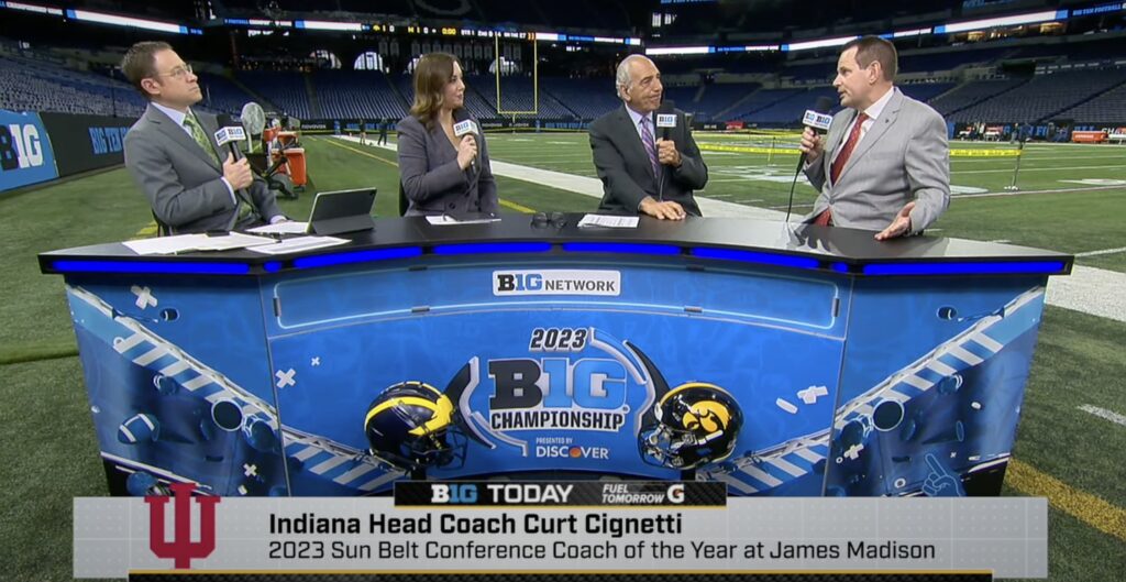 'We'll Be Playing In This (Big Ten Championship) Game Next Year': Curt ...