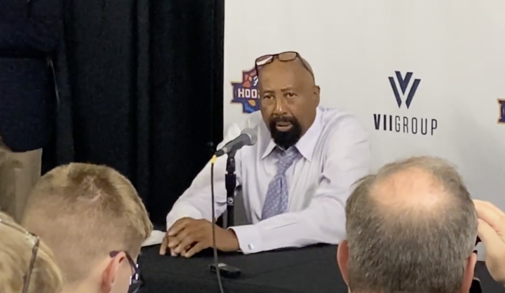 Coach Q&A: Mike Woodson Reacts To Indiana Basketball 104-76 Loss ...