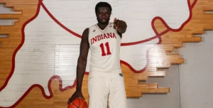 Indiana basketball center Oumar Ballo