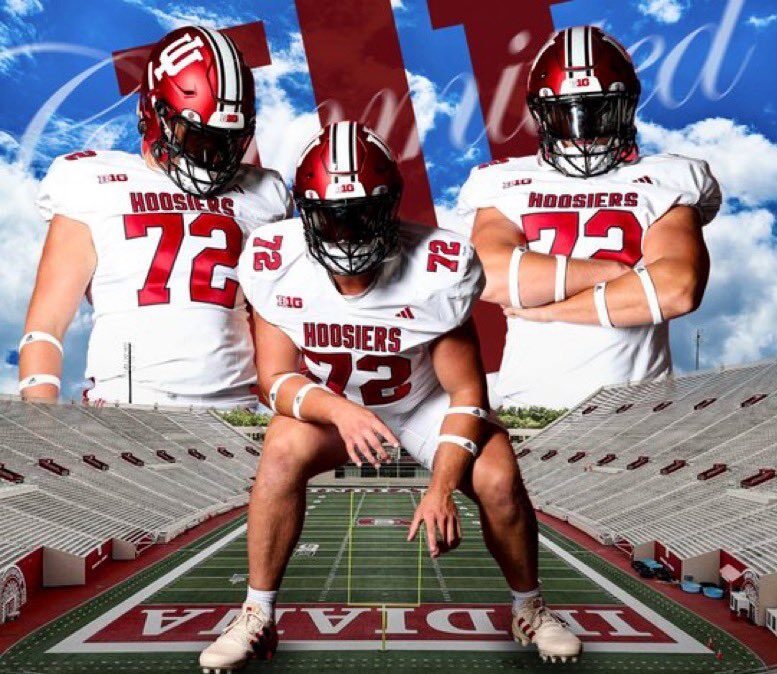 2025 offensive lineman Baylor Wilkin commits to IU football - Hoosier ...