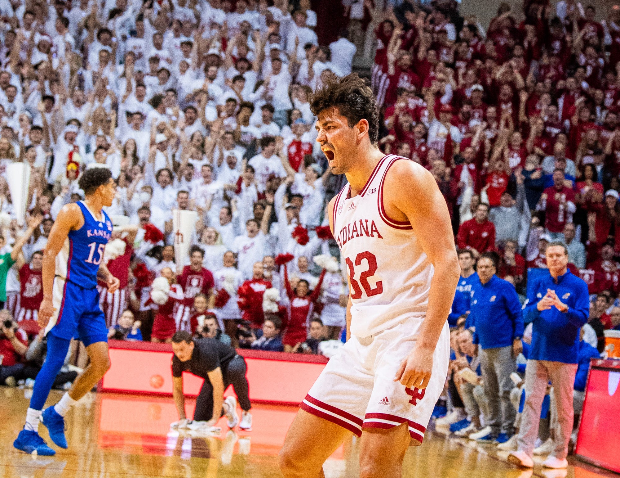 Indiana basketball to face Kansas in Las Vegas in 2027